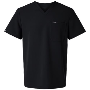 men's holmes everyday 1 pocket scrub v neck top