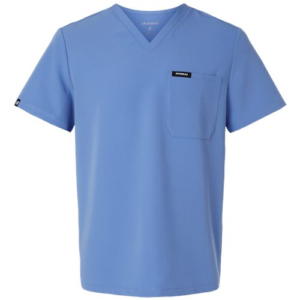 men's holmes everyday 1 pocket scrub v neck top