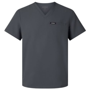 men's platt 3 pocket scrub v neck top