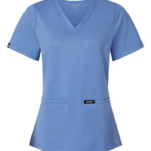 women's cesi ultrasoft­™ scrub v neck top