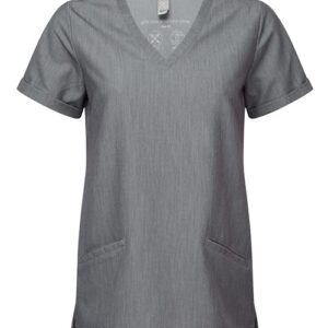 women's invincible v neck stretch scrub top