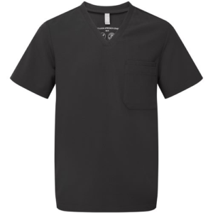 men's limitless v neck stretch scrub top