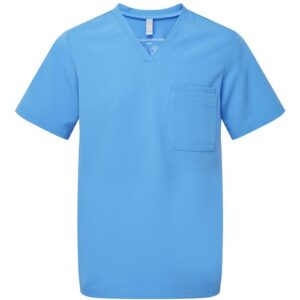 men's limitless v neck stretch scrub top