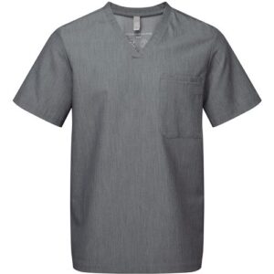 men's limitless v neck stretch scrub top