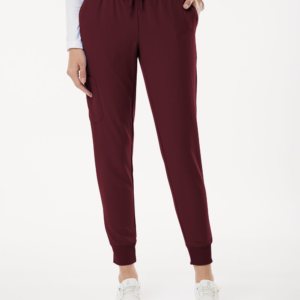 Women's Petite Sizes Silex Knit-Waist Scrub Joggers