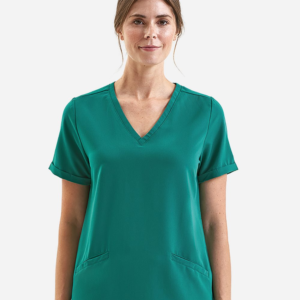 Women's Invincible V-Neck Stretch Scrub Top