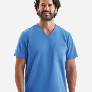 Men's Limitless V-Neck Stretch Scrub Top