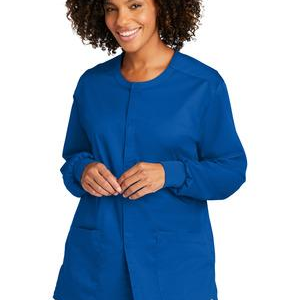 Wink Unisex WorkFlex Snap-Front Scrub Jacket WW3080