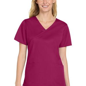 Wink Women's WorkFlex Mock Wrap Top WW4760