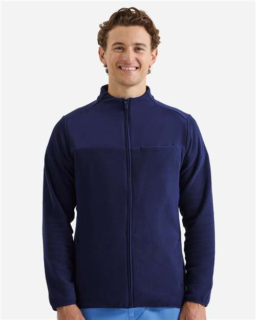 Men's Agility Panelled Fleece Full-Zip Jacket - Image 4