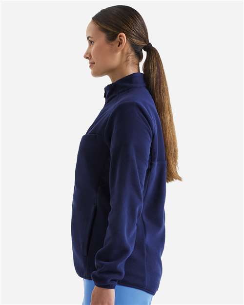 Women's Agility Panelled Fleece Full-Zip Jacket - Image 5