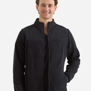 Men's Agility Panelled Fleece Full-Zip Jacket